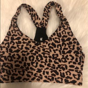 Super cute cheetah sports bra!!